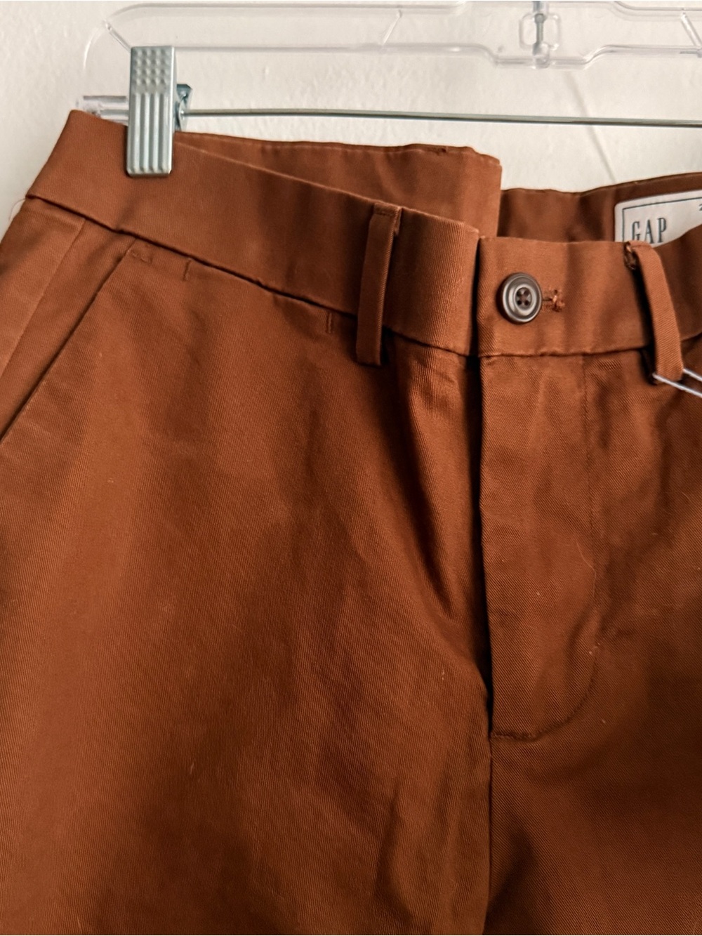 GAP Men's Brown Casual Chino Pants - Picture 4 of 7